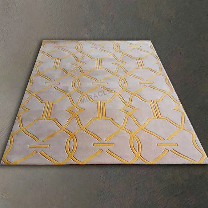 سجاد كبير منقوش ثلاثي الأبعاد على الطراز . Large 3D Scandinavian Style Embossed Carpet, Living