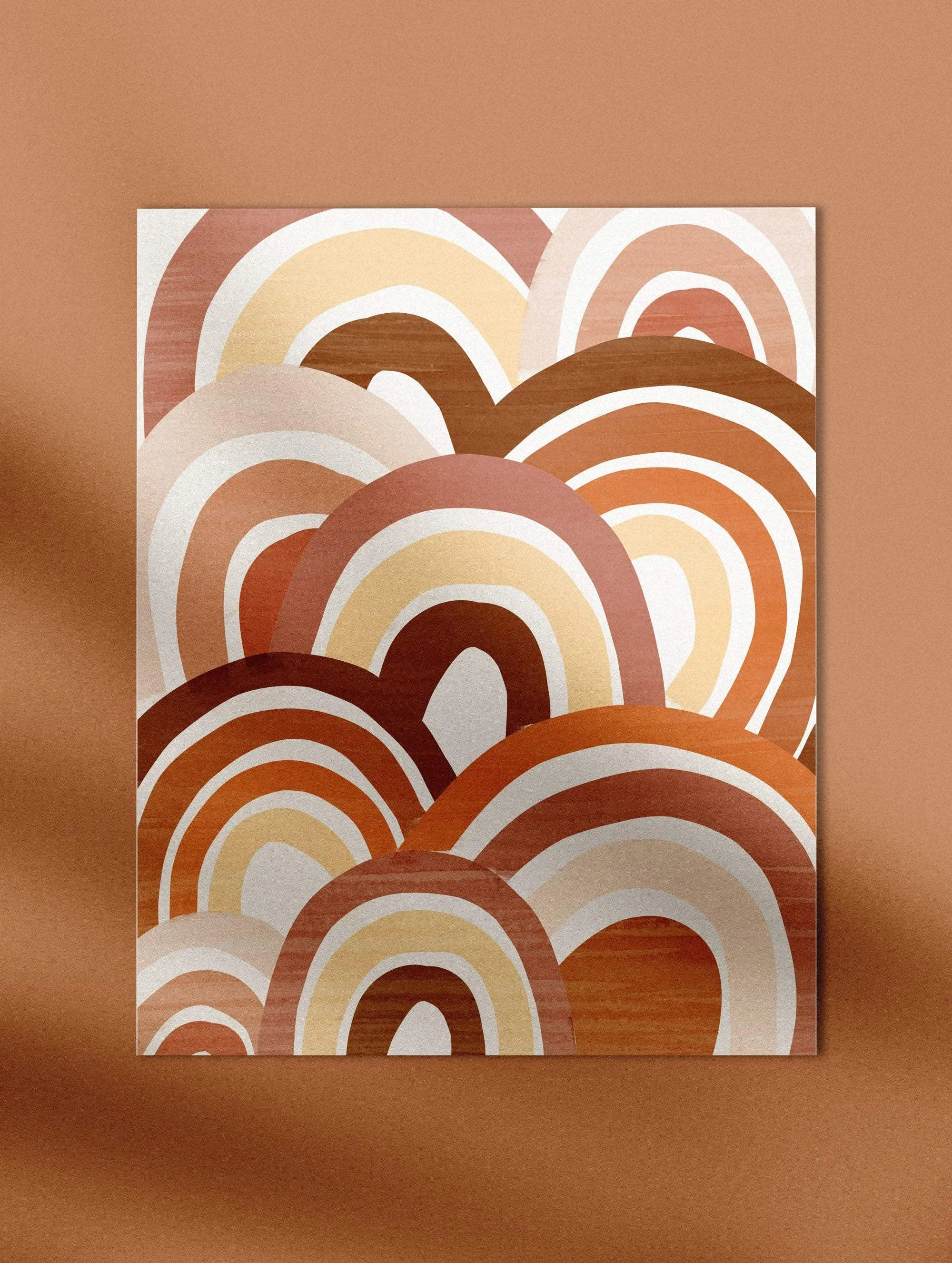 Abstract Rainbow  Art Print