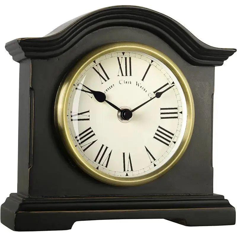 Acctim Falkenberg Mantle Clock - Black