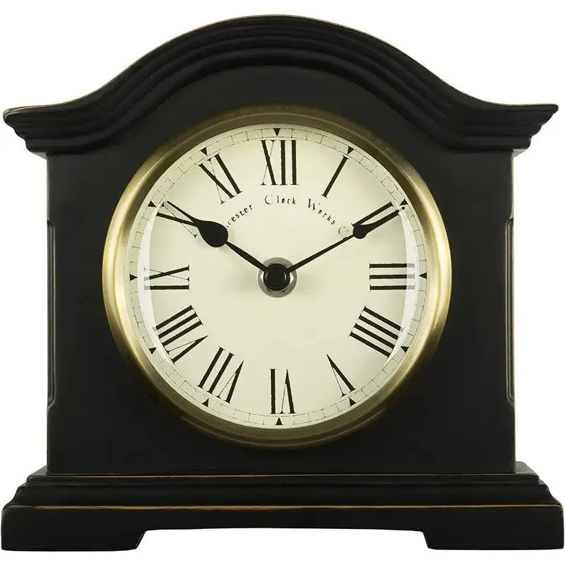 Acctim Falkenberg Mantle Clock - Black