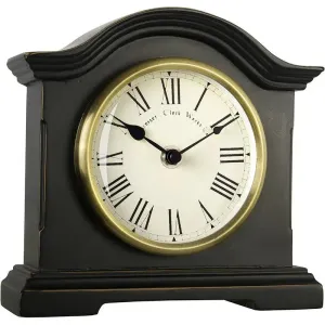 Acctim Falkenberg Mantle Clock - Black