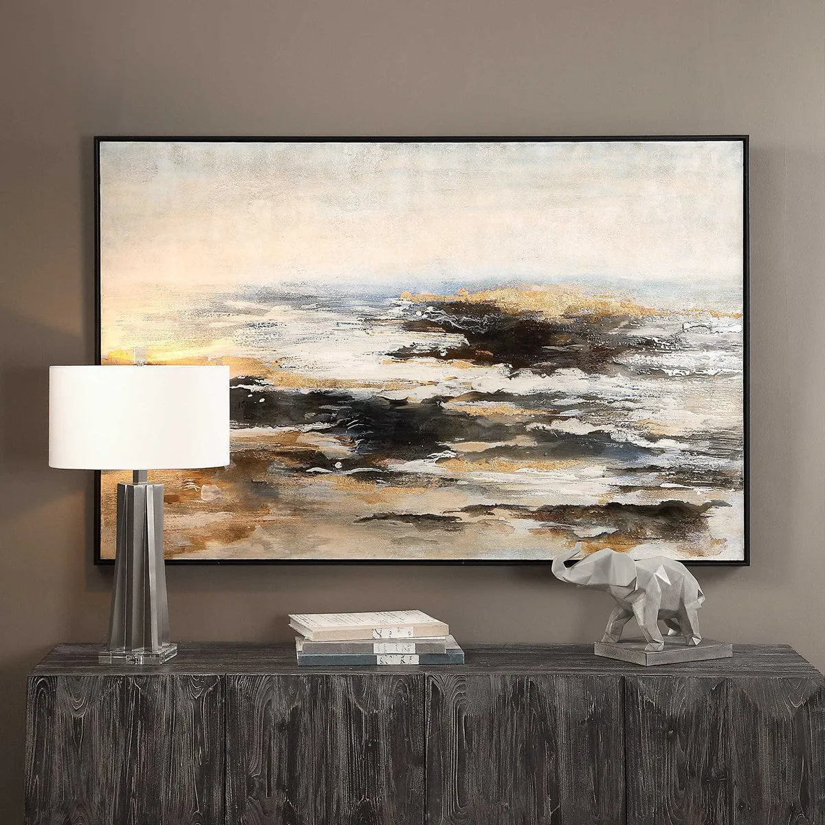 Aftermath Framed Canvas