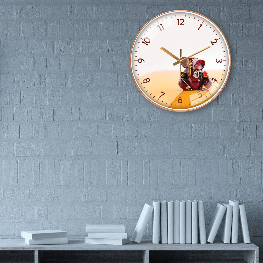 Antique ganesha wall clock