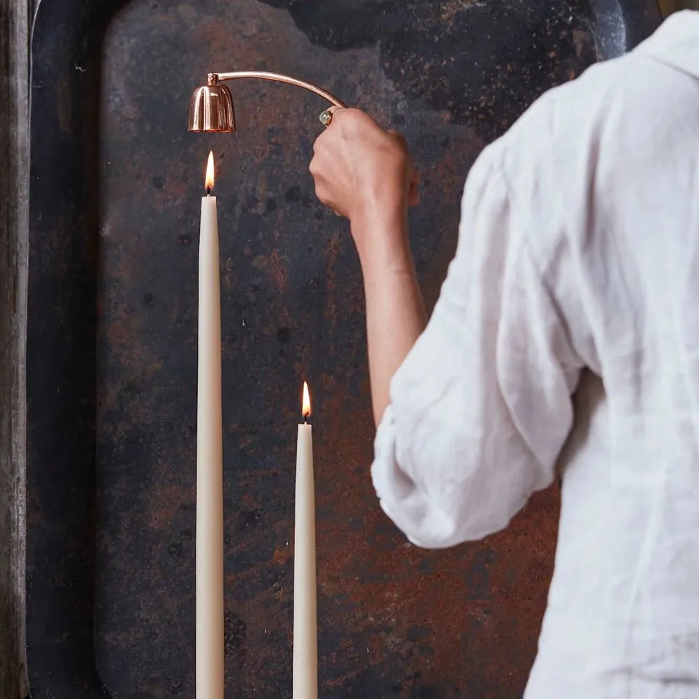 Copper Candle Snuffer