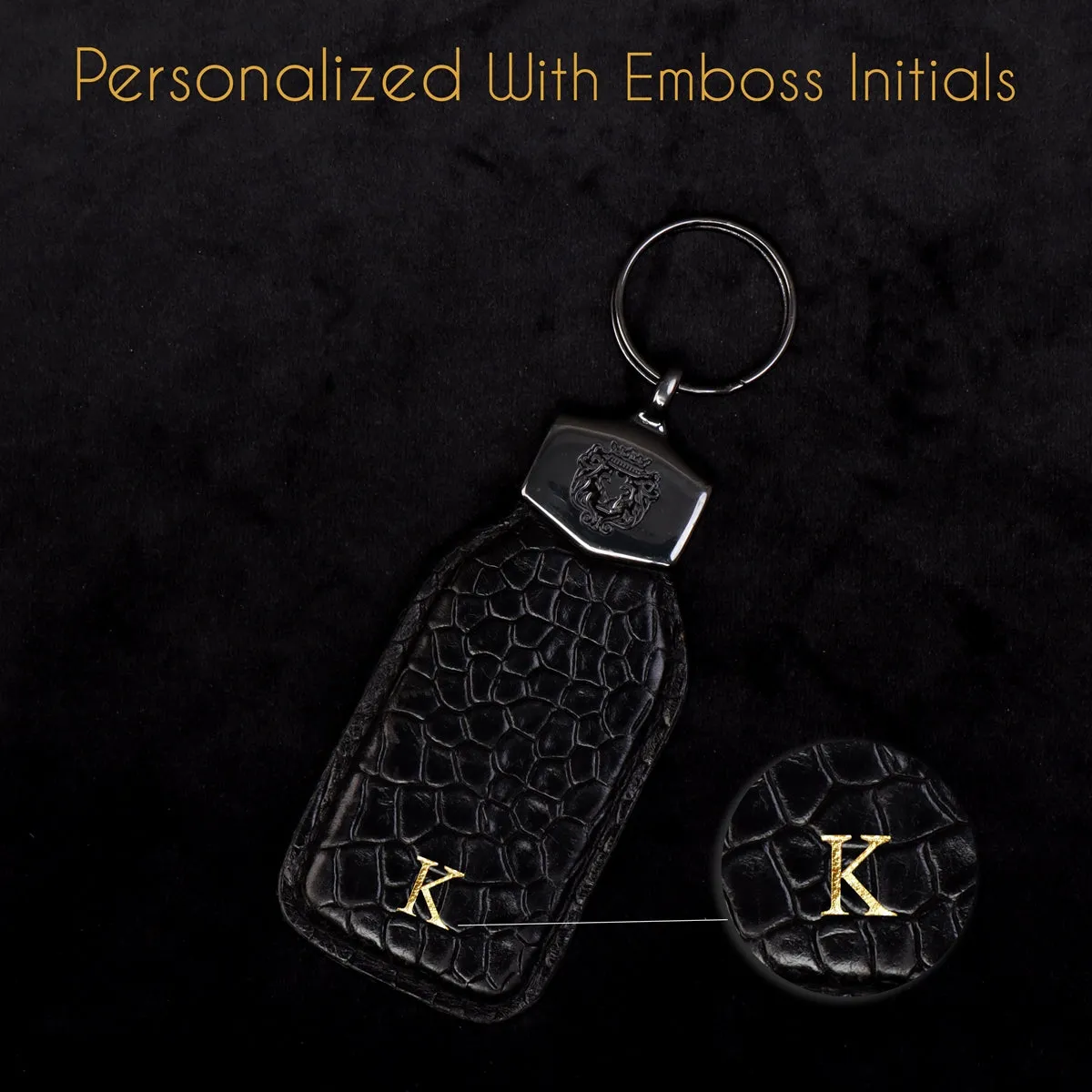 Corporate Gifting Bulk holder in Genuine Leather Personalized Key Holder (Reference Price for 1 Unit)