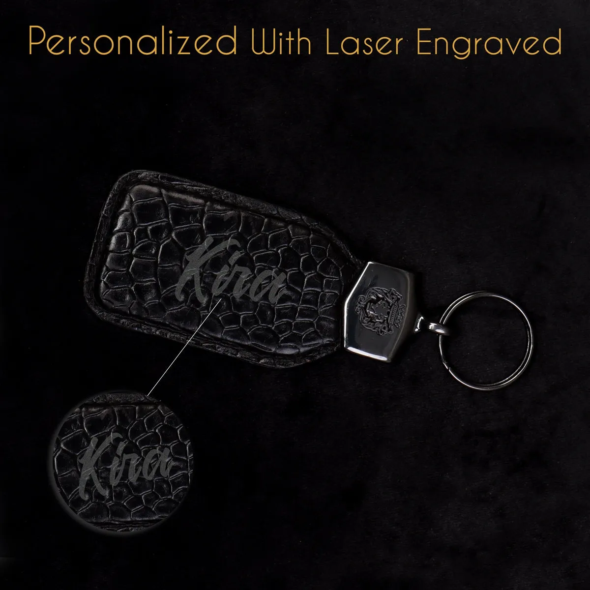 Corporate Gifting Bulk holder in Genuine Leather Personalized Key Holder (Reference Price for 1 Unit)