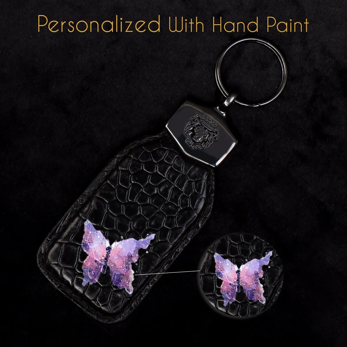 Corporate Gifting Bulk holder in Genuine Leather Personalized Key Holder (Reference Price for 1 Unit)