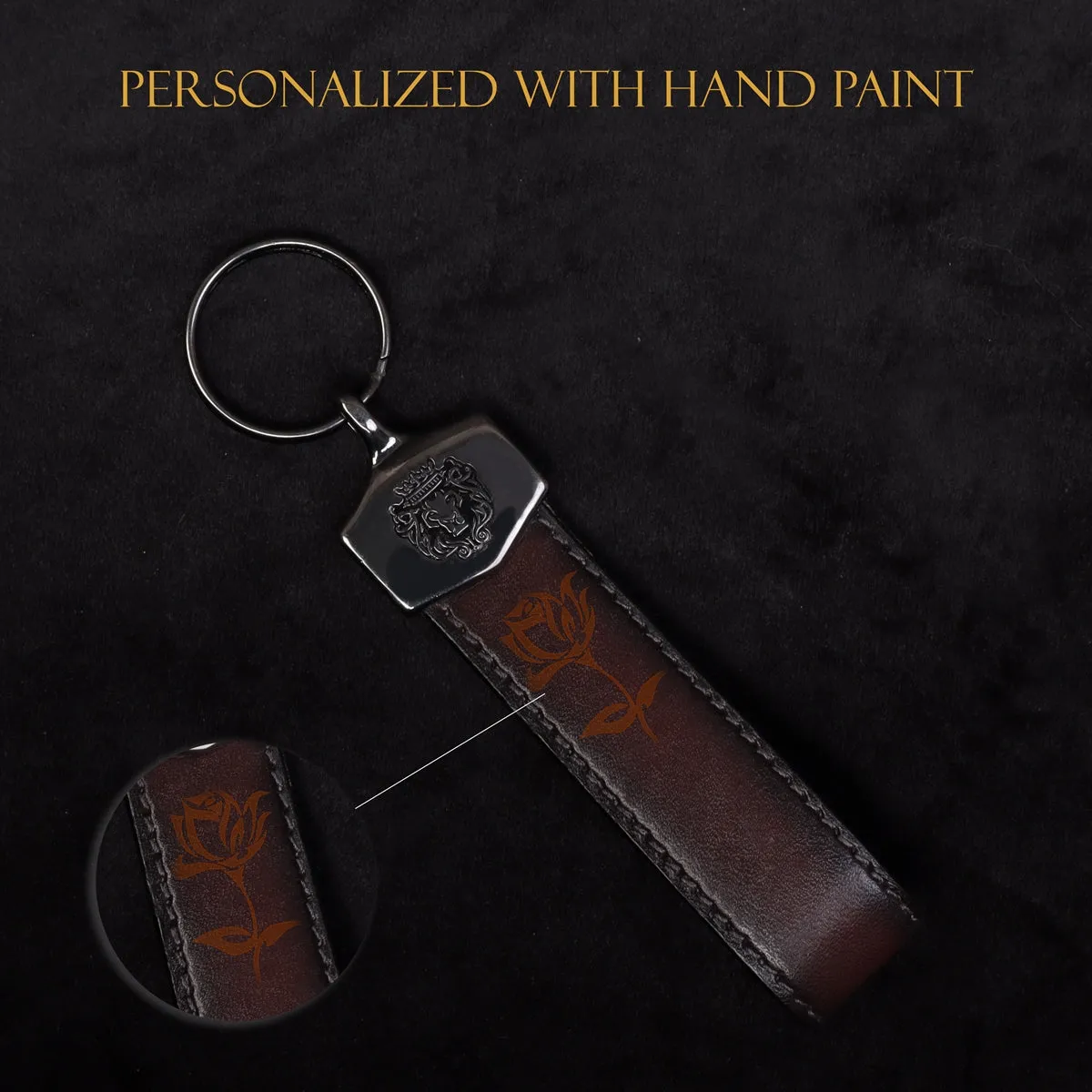 Corporate Gifting/Bulk Order of Personalized Leather Keychain With Bespoke services (Reference Price for 1 Unit)