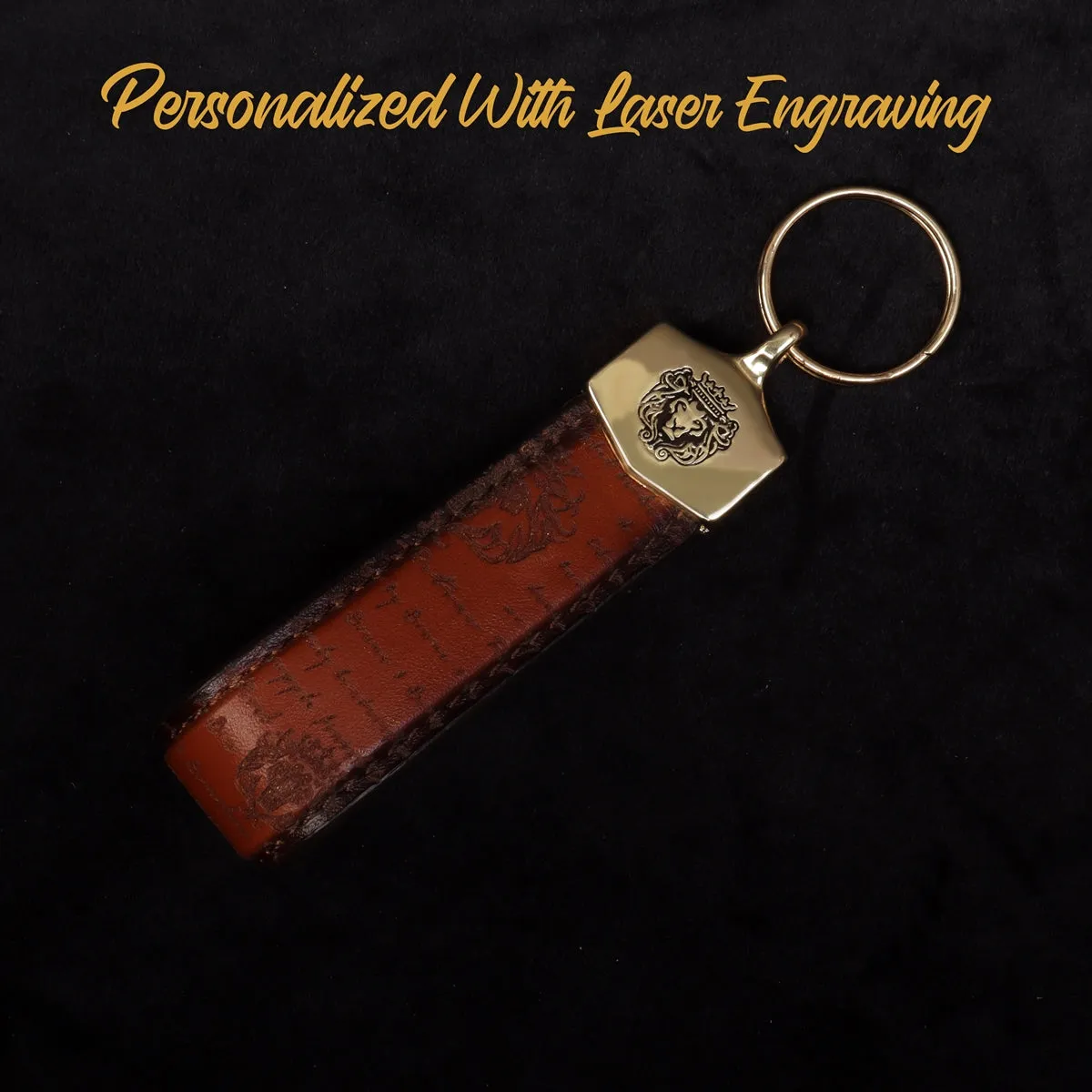 Corporate Gifting/Bulk Order of Personalized Leather Keychain With Bespoke services (Reference Price for 1 Unit)