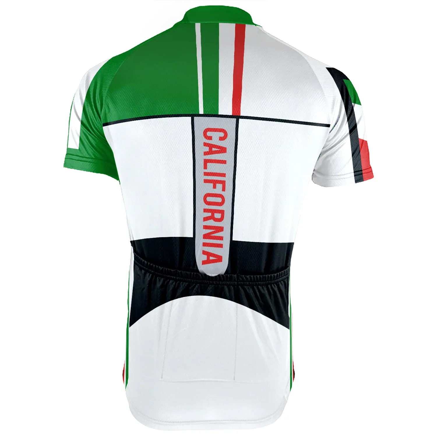Customized Image California Short Sleeve Cycling Jersey for Men