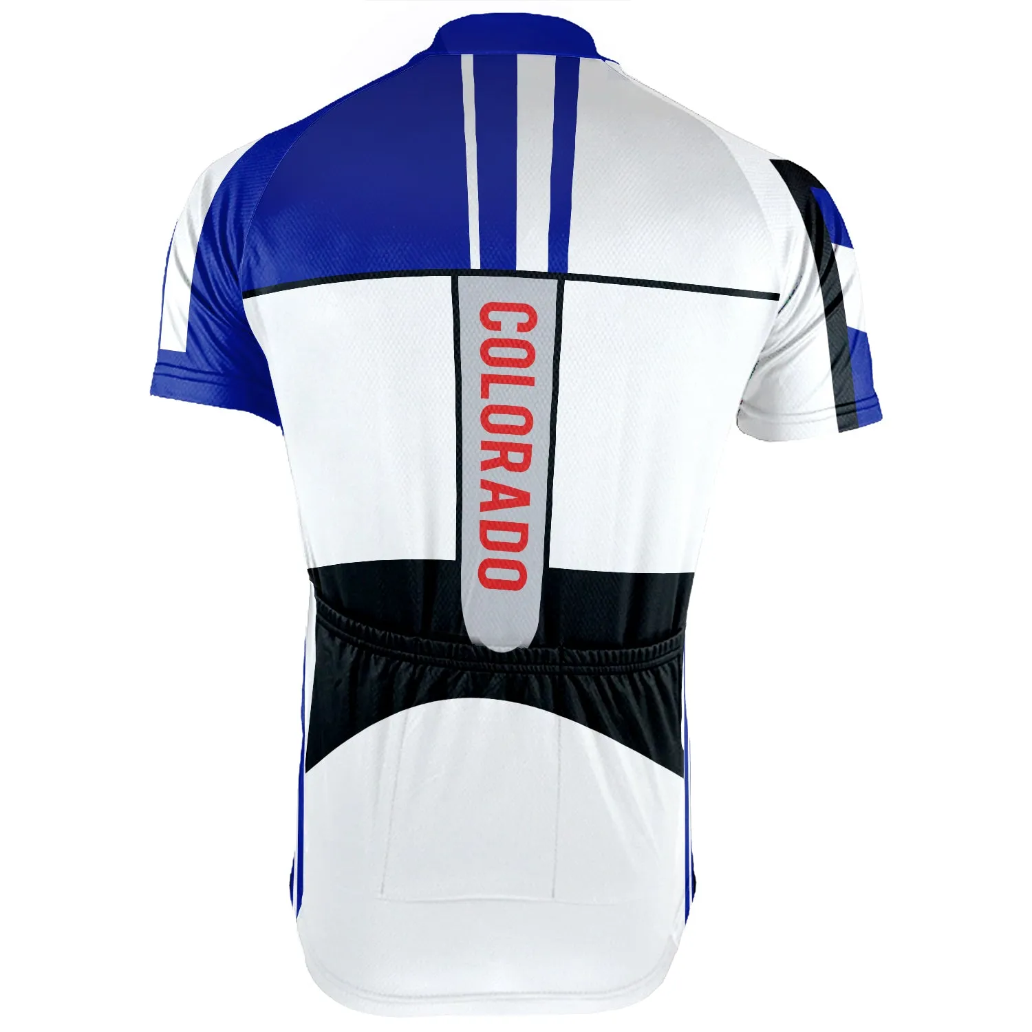 Customized Image Colorado Short Sleeve Cycling Jersey for Men