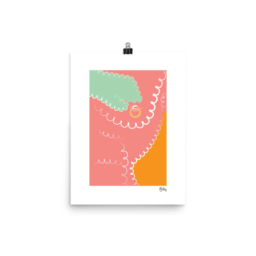 Dirty Muppet Nipple 12x16 w/o Frame
