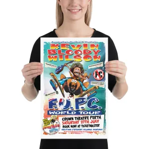 FUPC World Tour Poster