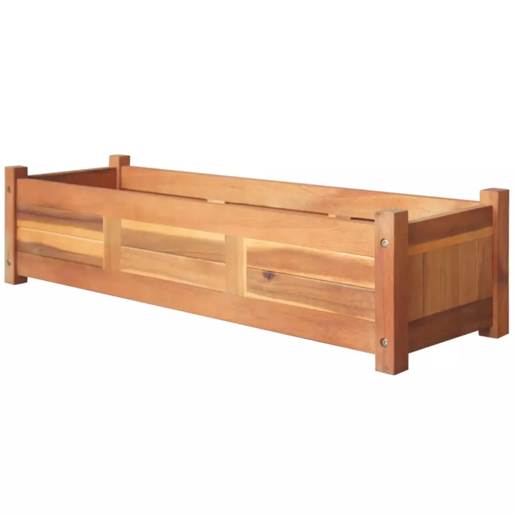 Garden Raised Bed Acacia Wood