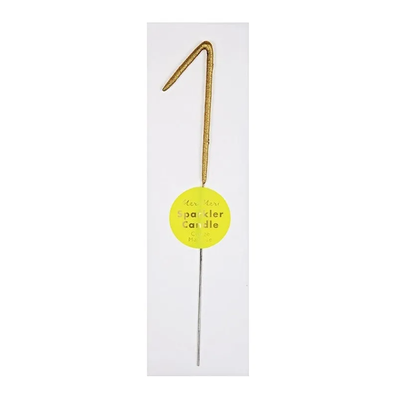 Gold Sparkler Candle - 1