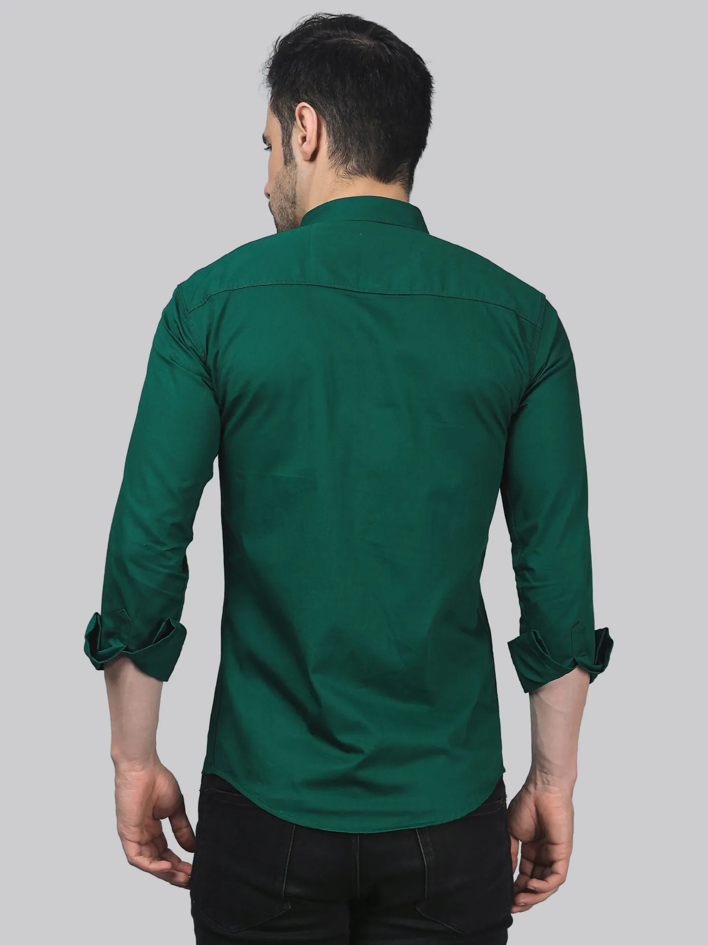 Grunge Green Men's Shirt