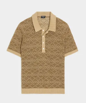 Linen Sweater Polo