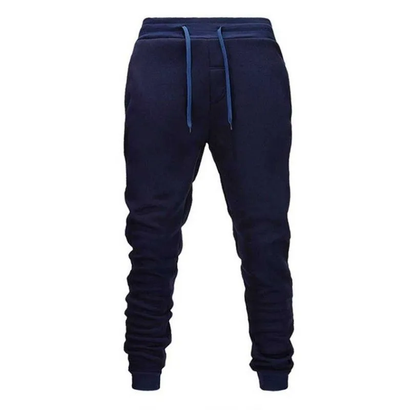 Men's Solid Running Sweatpants