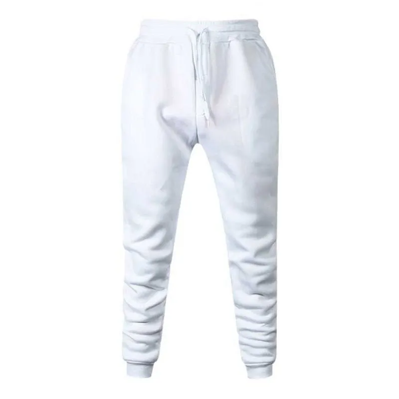Men's Solid Running Sweatpants