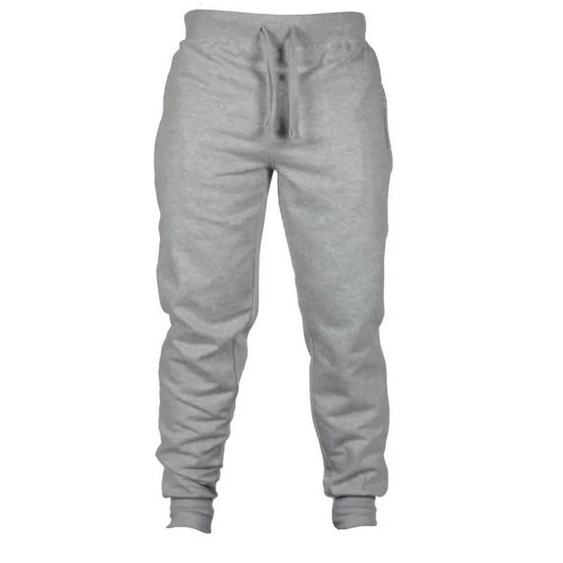 Men's Solid Running Sweatpants