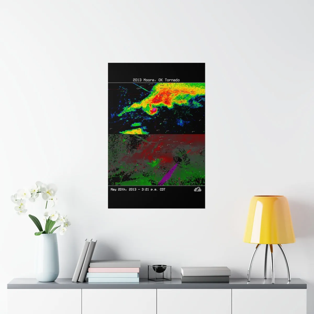 Moore, OK 2013 Tornado Poster