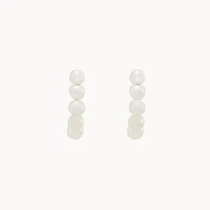 Pearl Of Transformation Pearl Hoop (14K Gold)