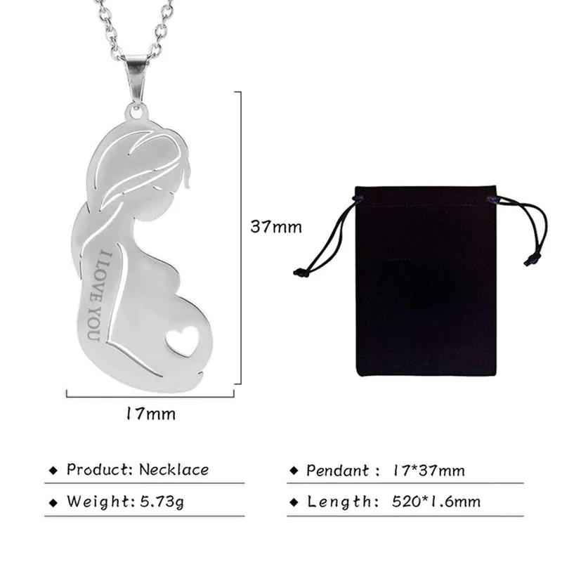 PERSONALIZED BABY BIRTH NECKLACE