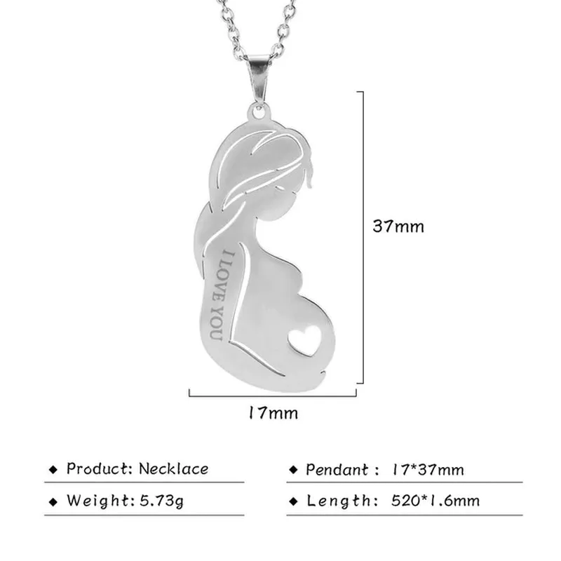 PERSONALIZED BABY BIRTH NECKLACE