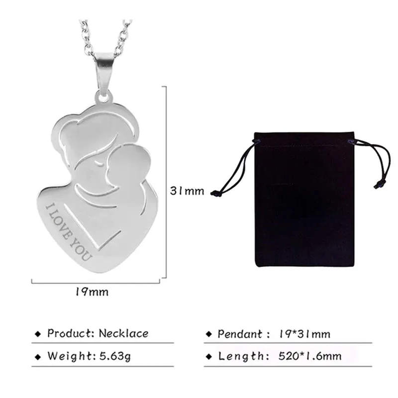 PERSONALIZED BABY BIRTH NECKLACE