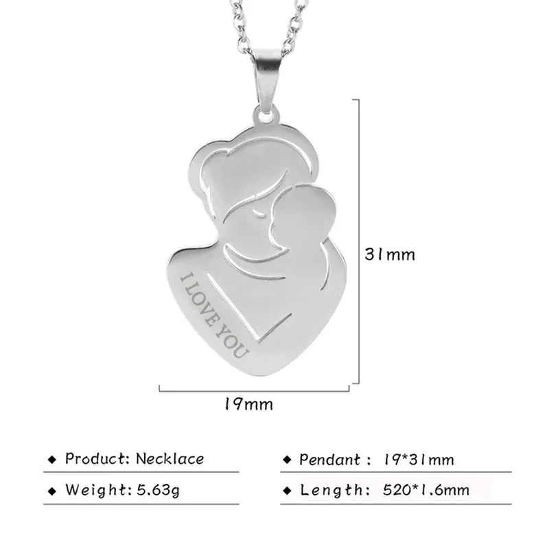 PERSONALIZED BABY BIRTH NECKLACE