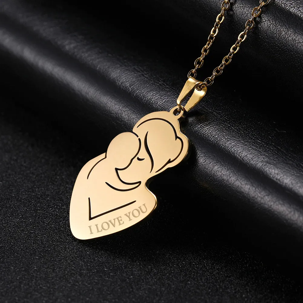 PERSONALIZED BABY BIRTH NECKLACE