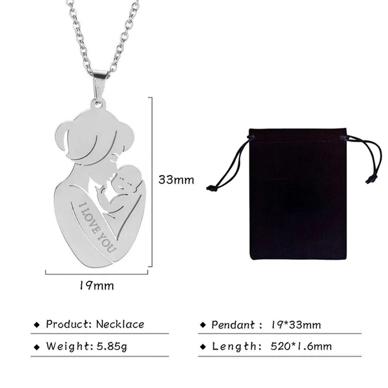 PERSONALIZED BABY BIRTH NECKLACE