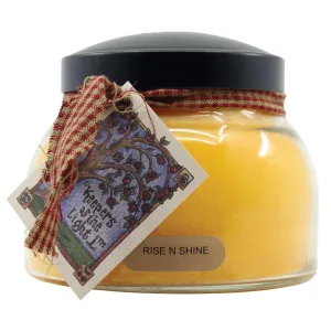 Rise N’ Shine Scented Candle - 22 oz, Double Wick, Mama Jar