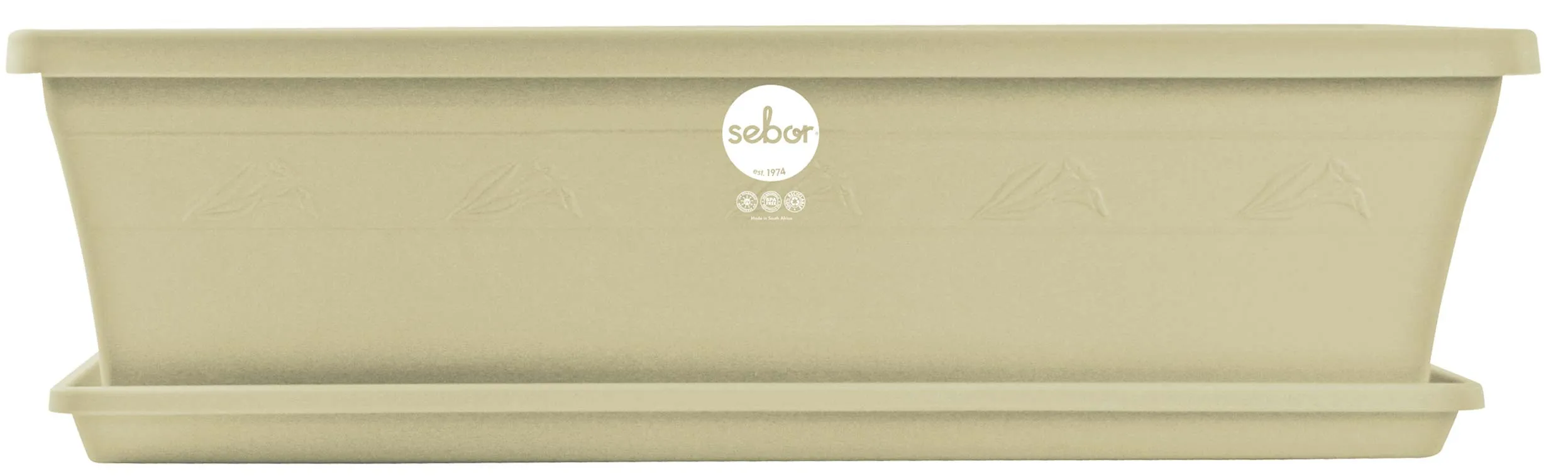 Sebor Sill Planter - Beige