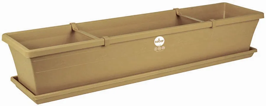 Sebor Sill Planter - Beige