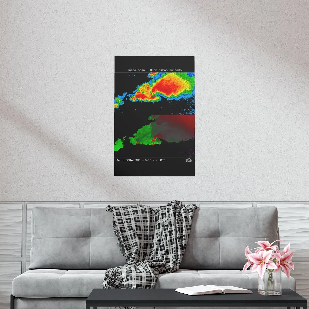 Tuscaloosa Tornado Poster