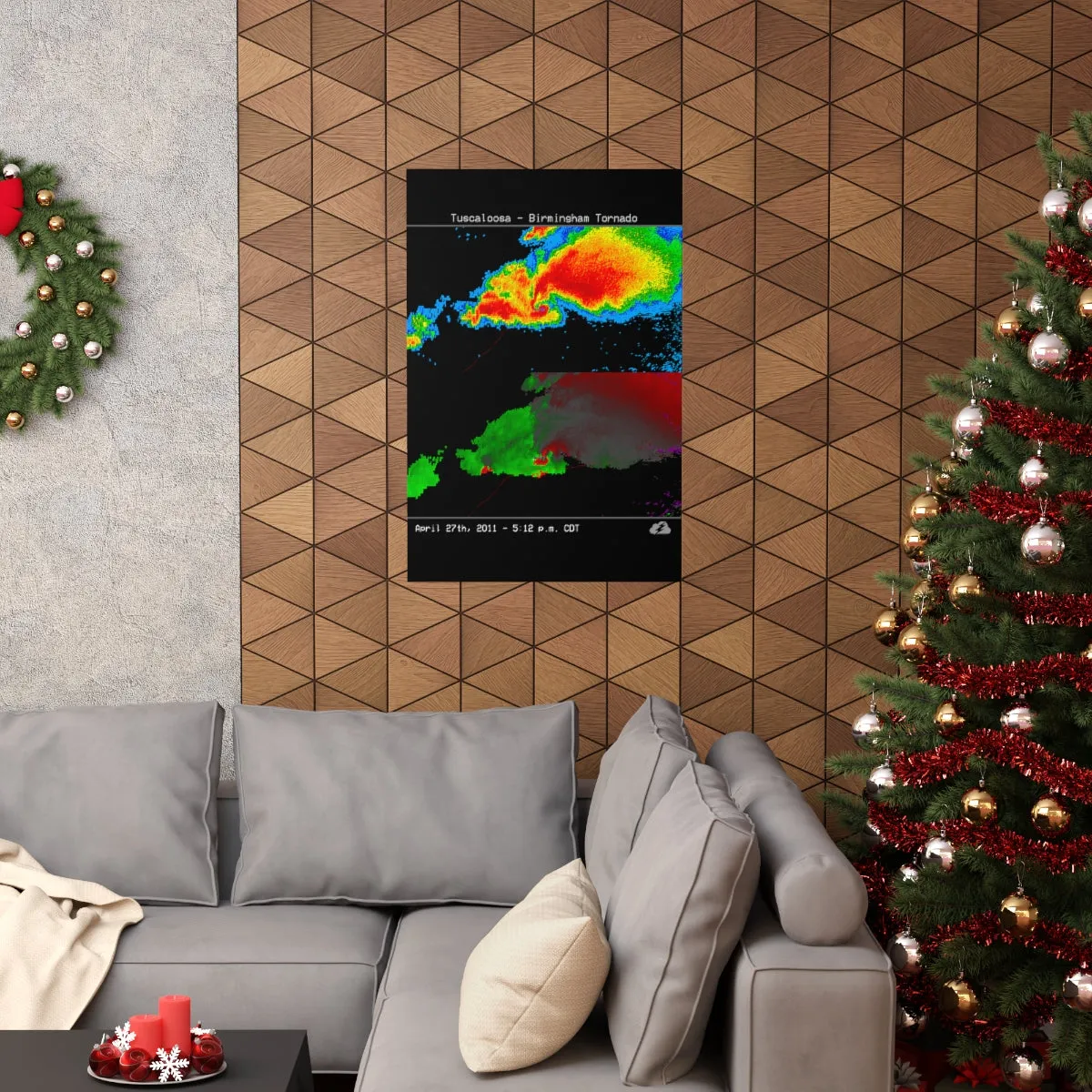 Tuscaloosa Tornado Poster