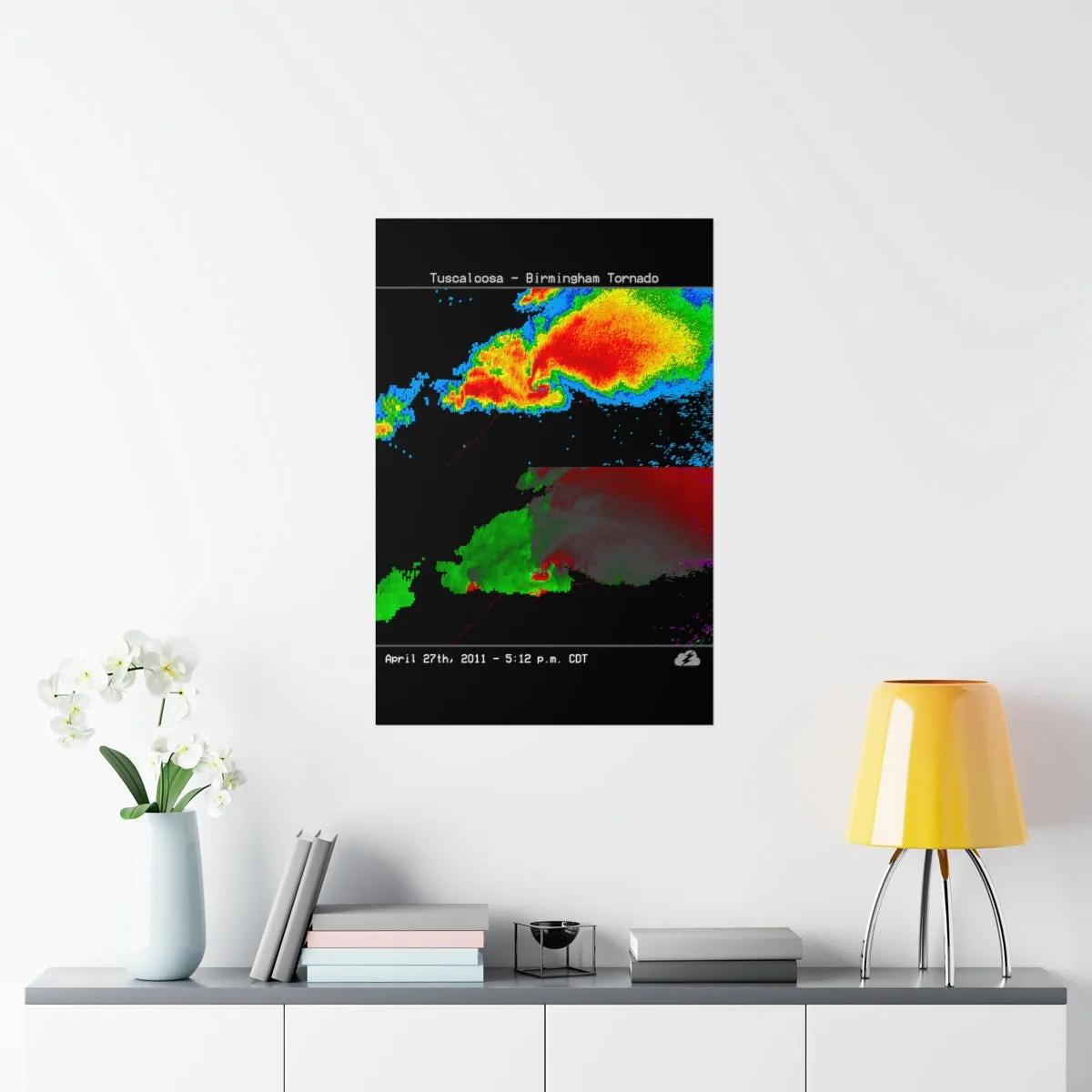 Tuscaloosa Tornado Poster