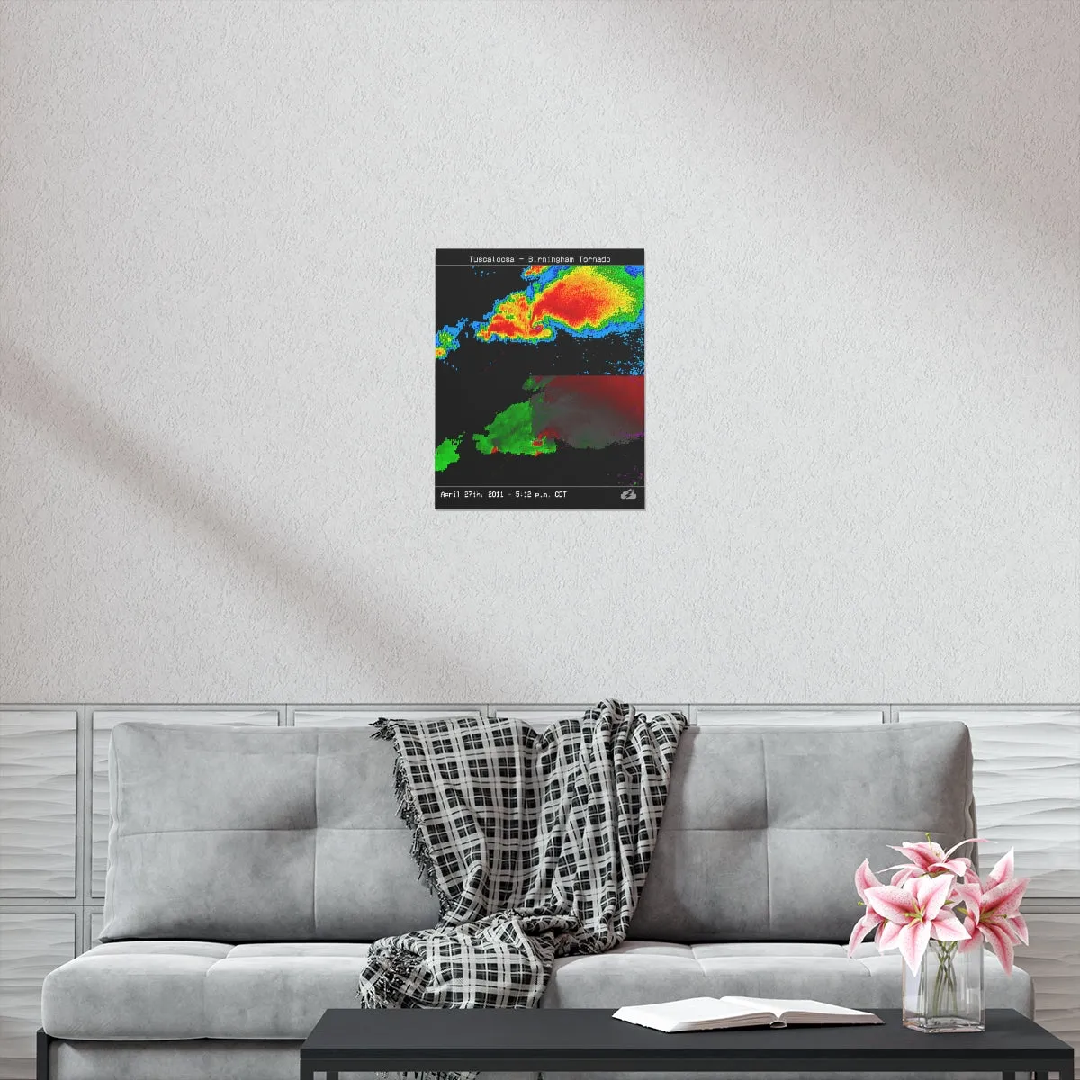 Tuscaloosa Tornado Poster