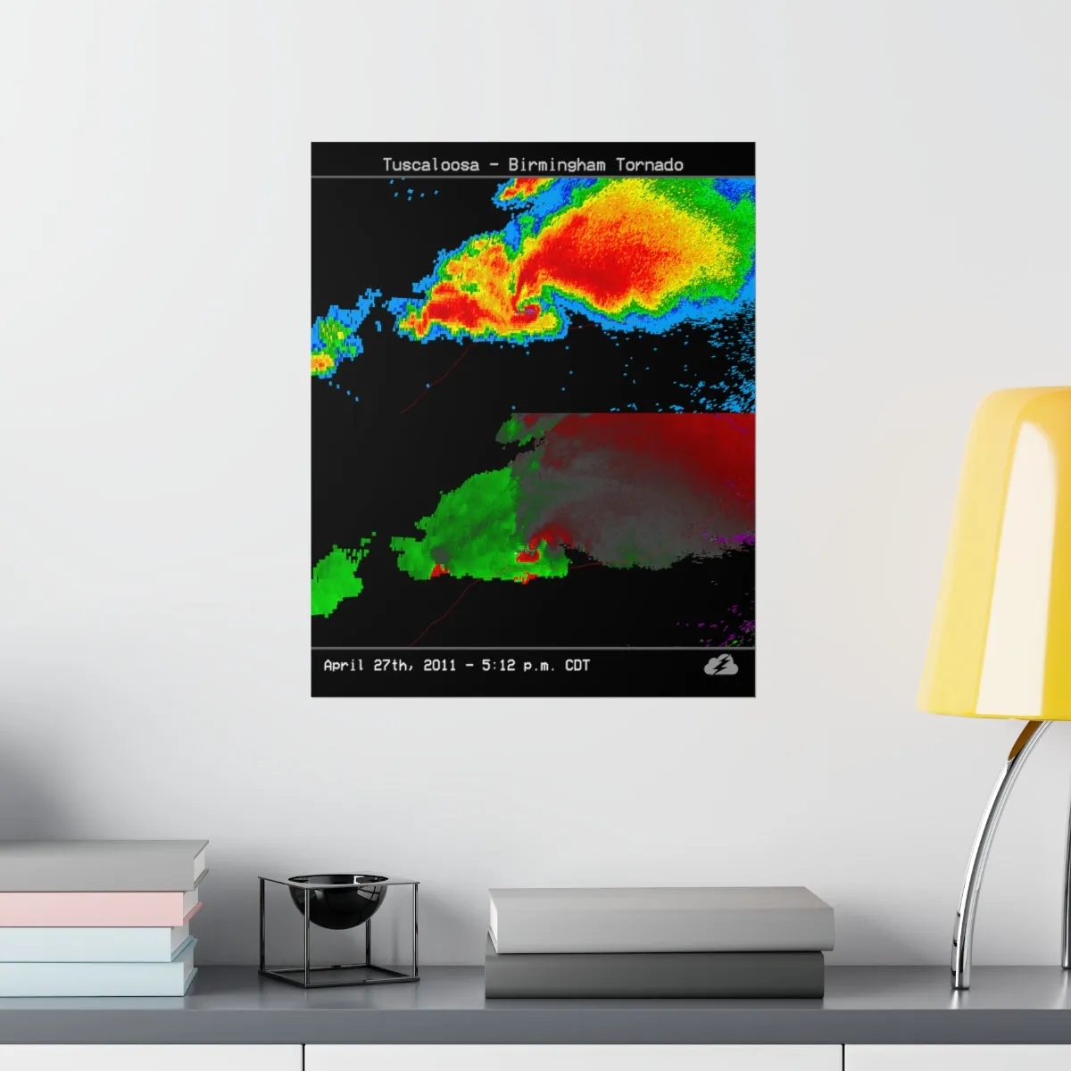 Tuscaloosa Tornado Poster