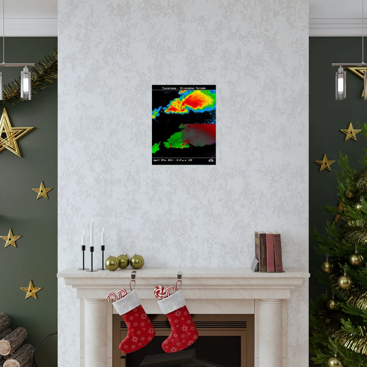 Tuscaloosa Tornado Poster