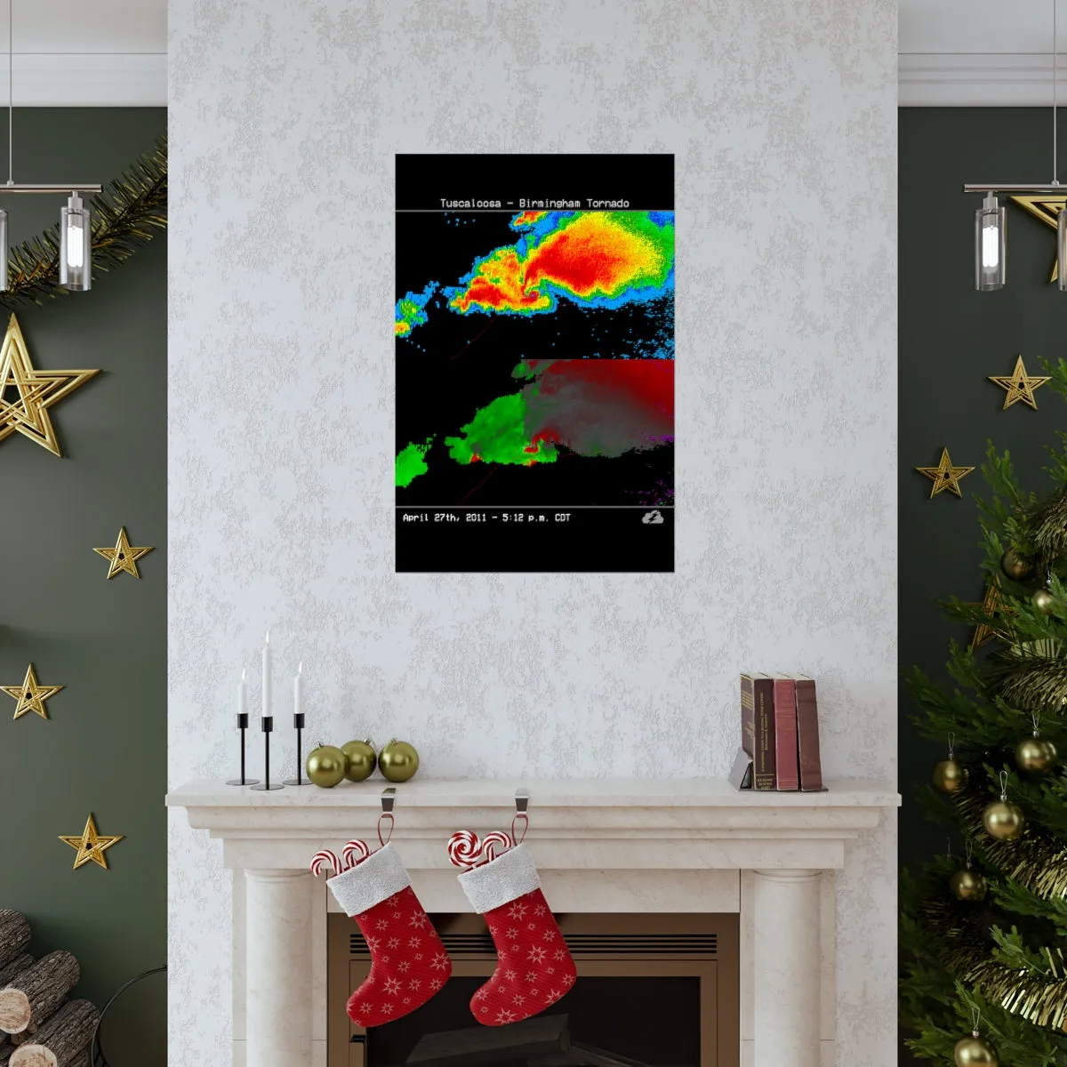 Tuscaloosa Tornado Poster