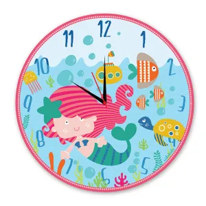 Wall Clock <br> Mermaid